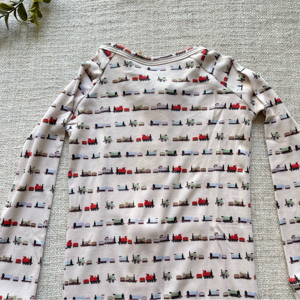 NWT Wildwoven Trains Whistlestop Ribbed Zip Romper 2T - Picture 5 of 5